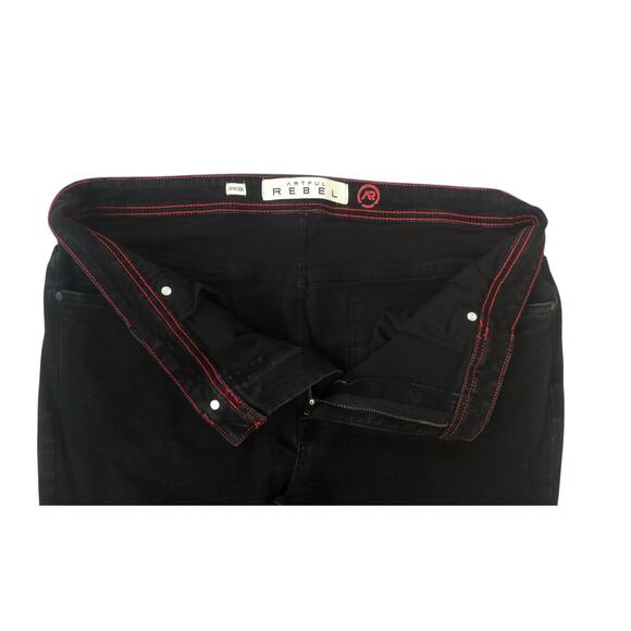 Artful Rebel Black Denim Jeans Mens Size 36X30 - Picture 7 of 9